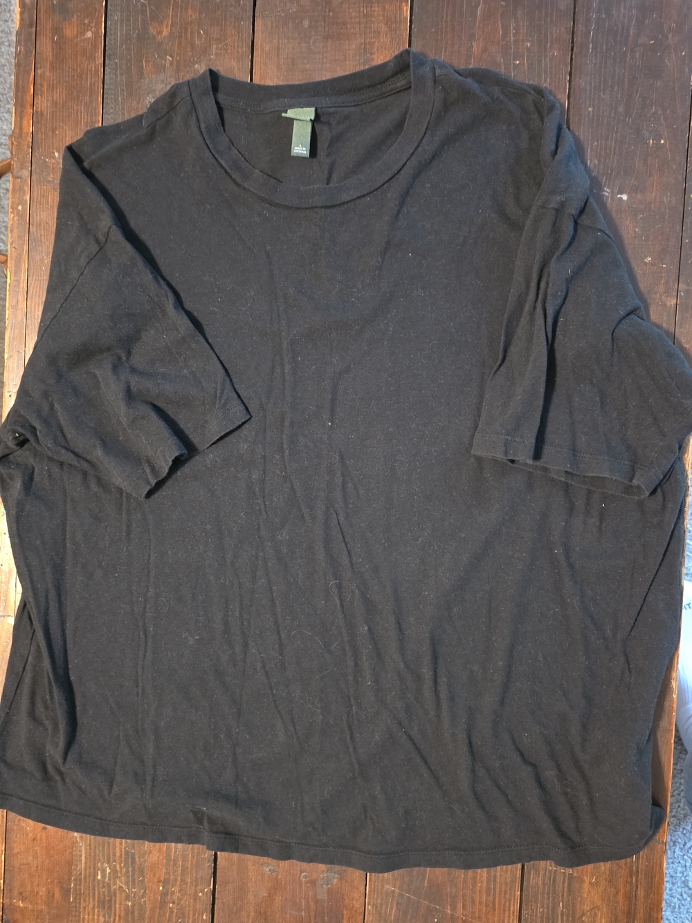 wild fable Black Short Sleeve Crewneck Tee